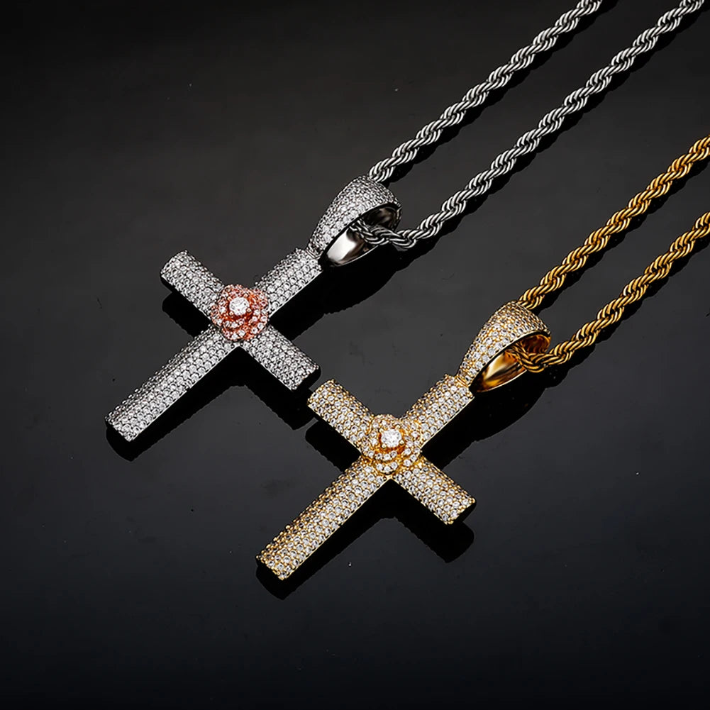 Radiant Faith Cross Pendant