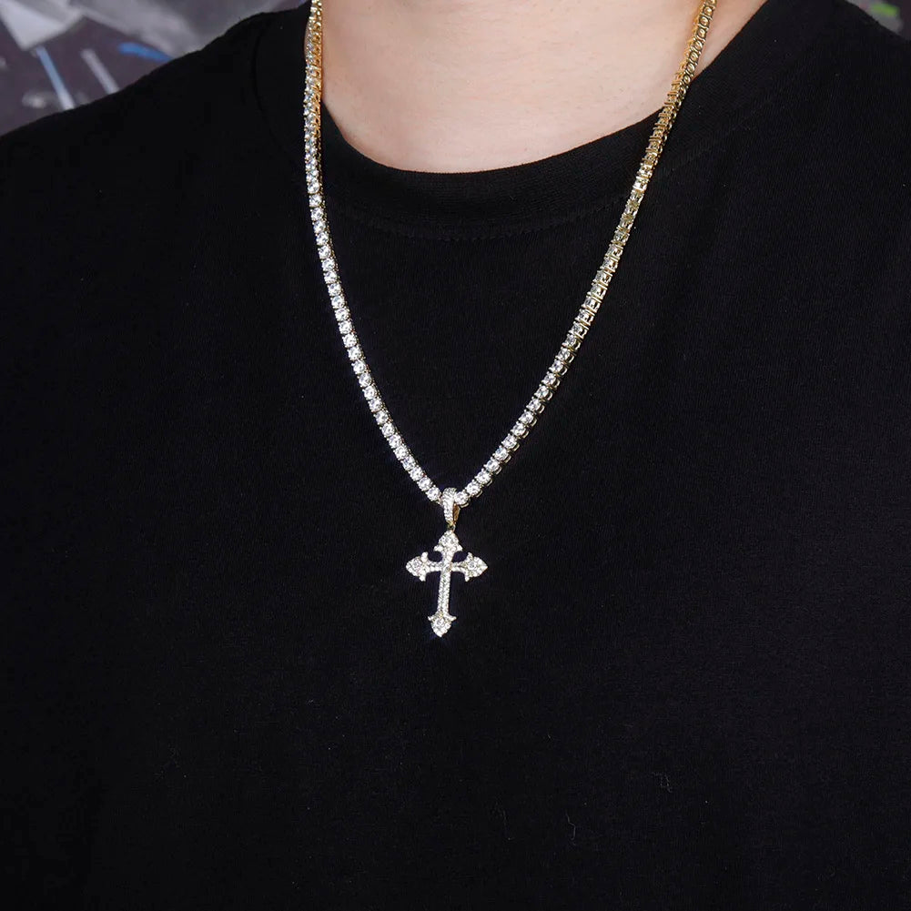 Radiant Soul Cross Pendant