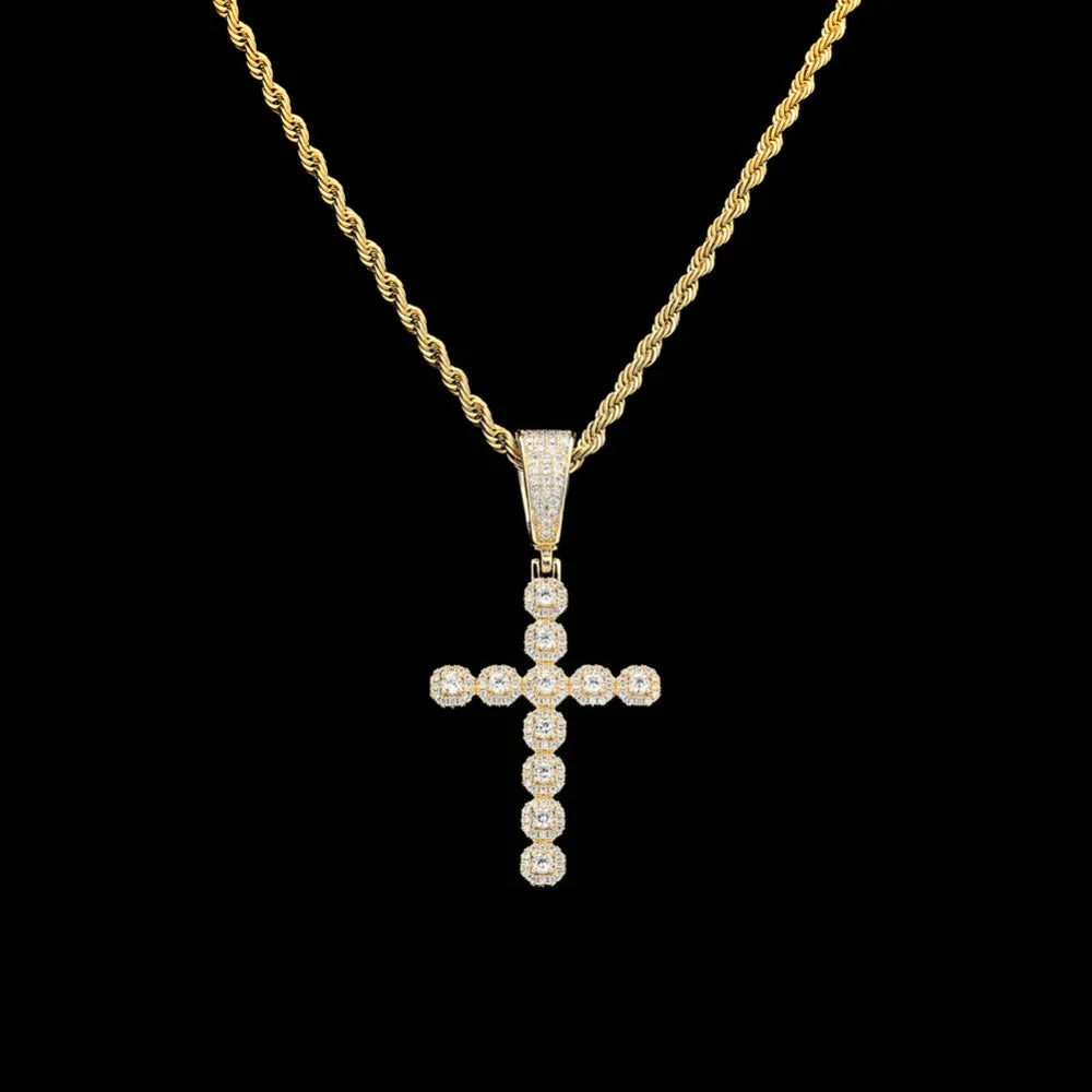 Radiant Cross Pendant