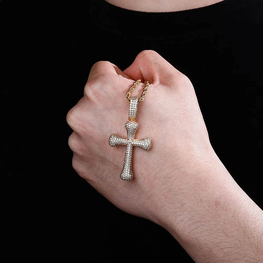 Luminous Faith Cross Pendant