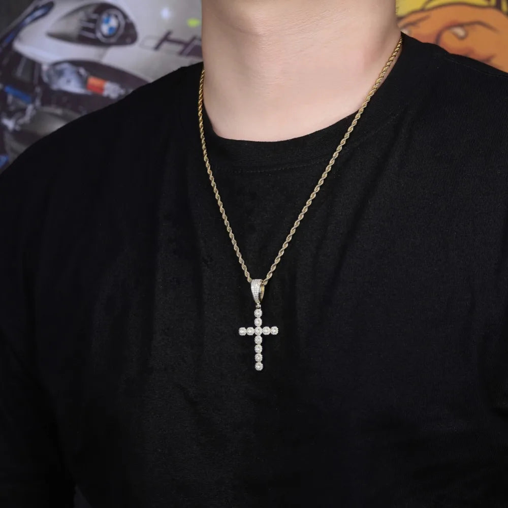 Radiant Cross Pendant