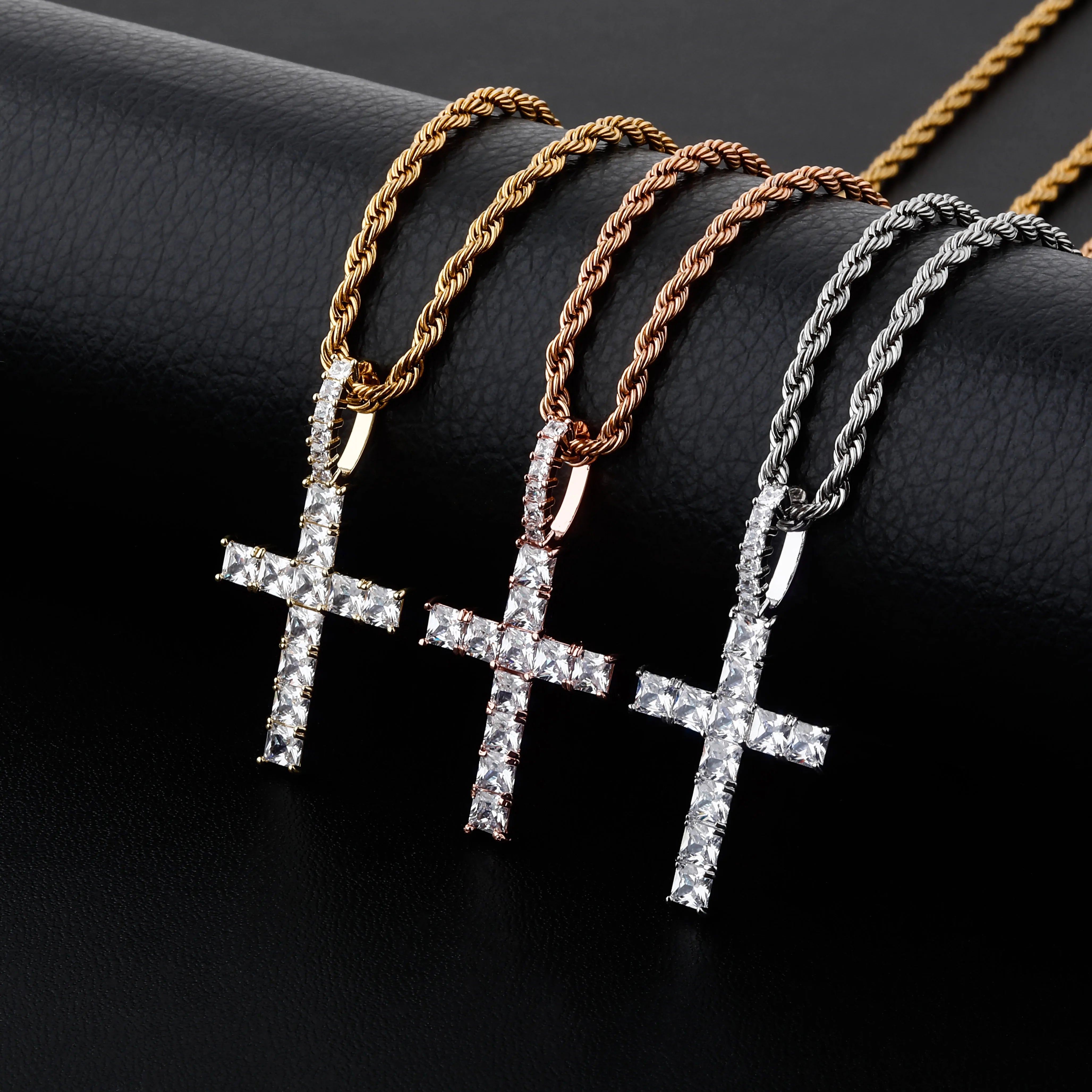 Bold Faith Cross Pendant