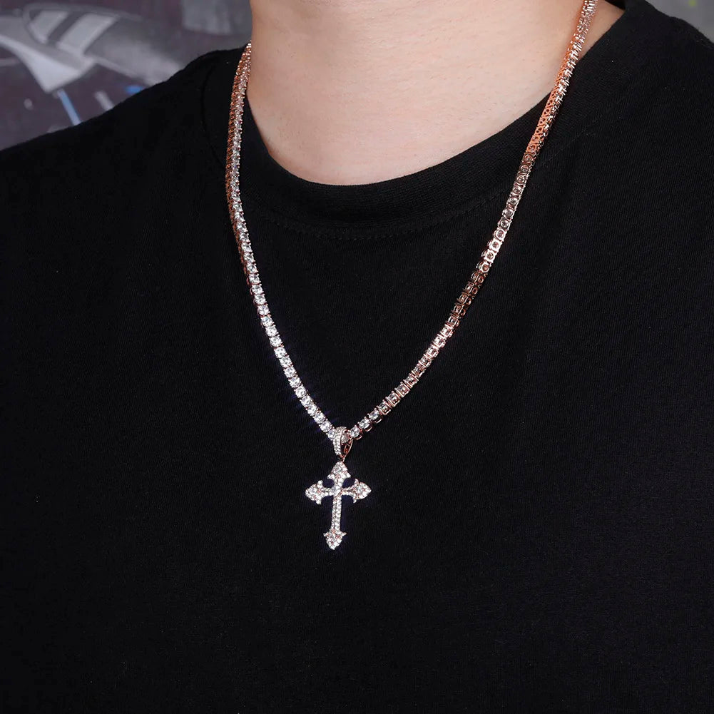 Radiant Soul Cross Pendant