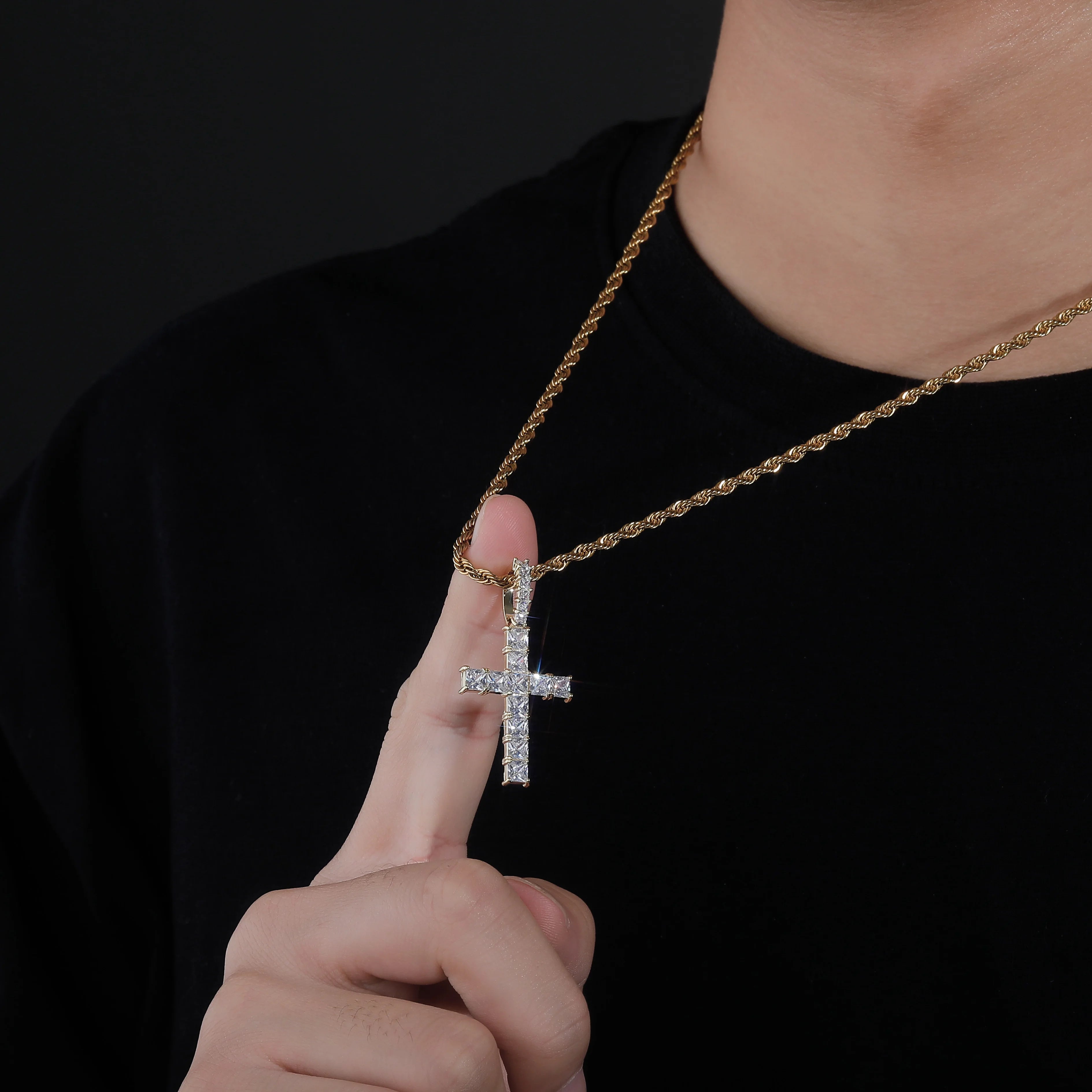 Bold Faith Cross Pendant