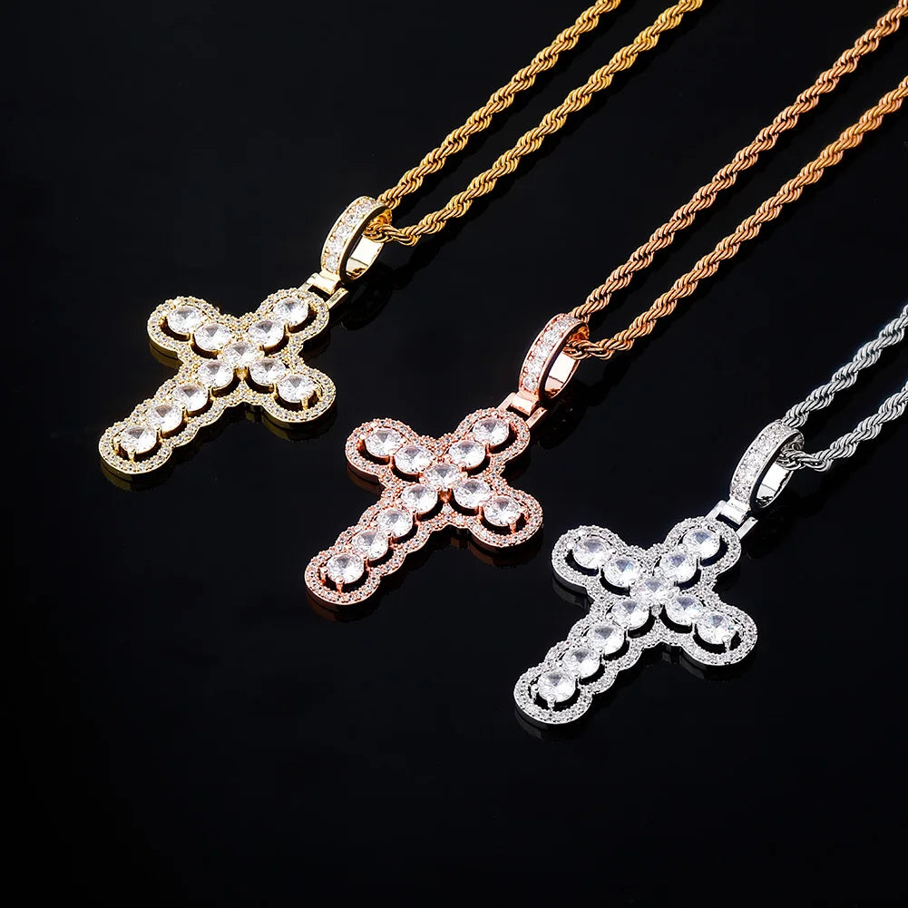 Everlasting Light Cross Pendant