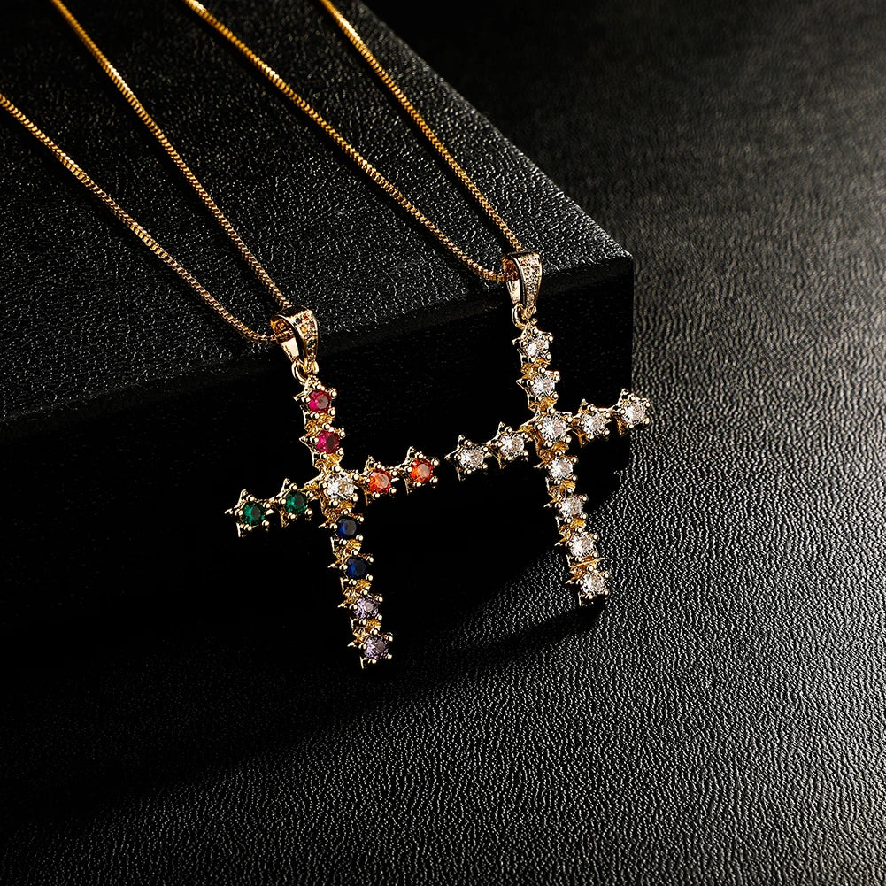 Divine Strength Cross Pendant