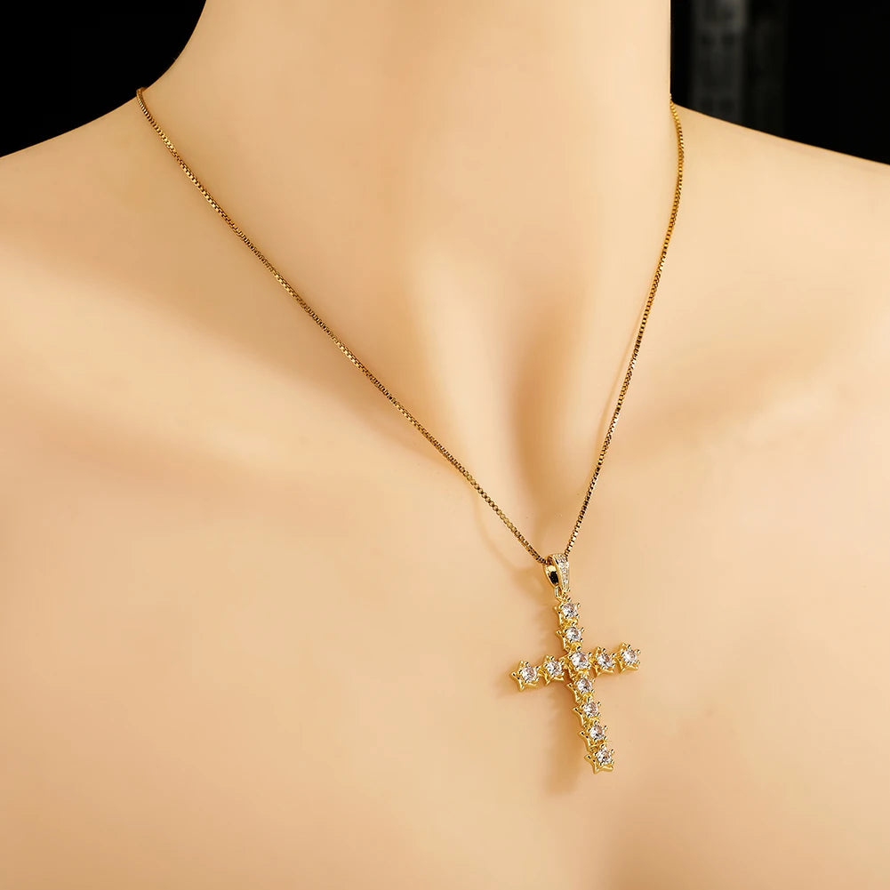 Divine Strength Cross Pendant