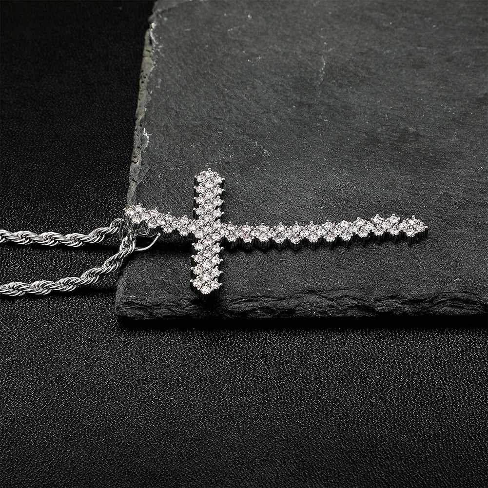 Boundless Strength Cross Pendant