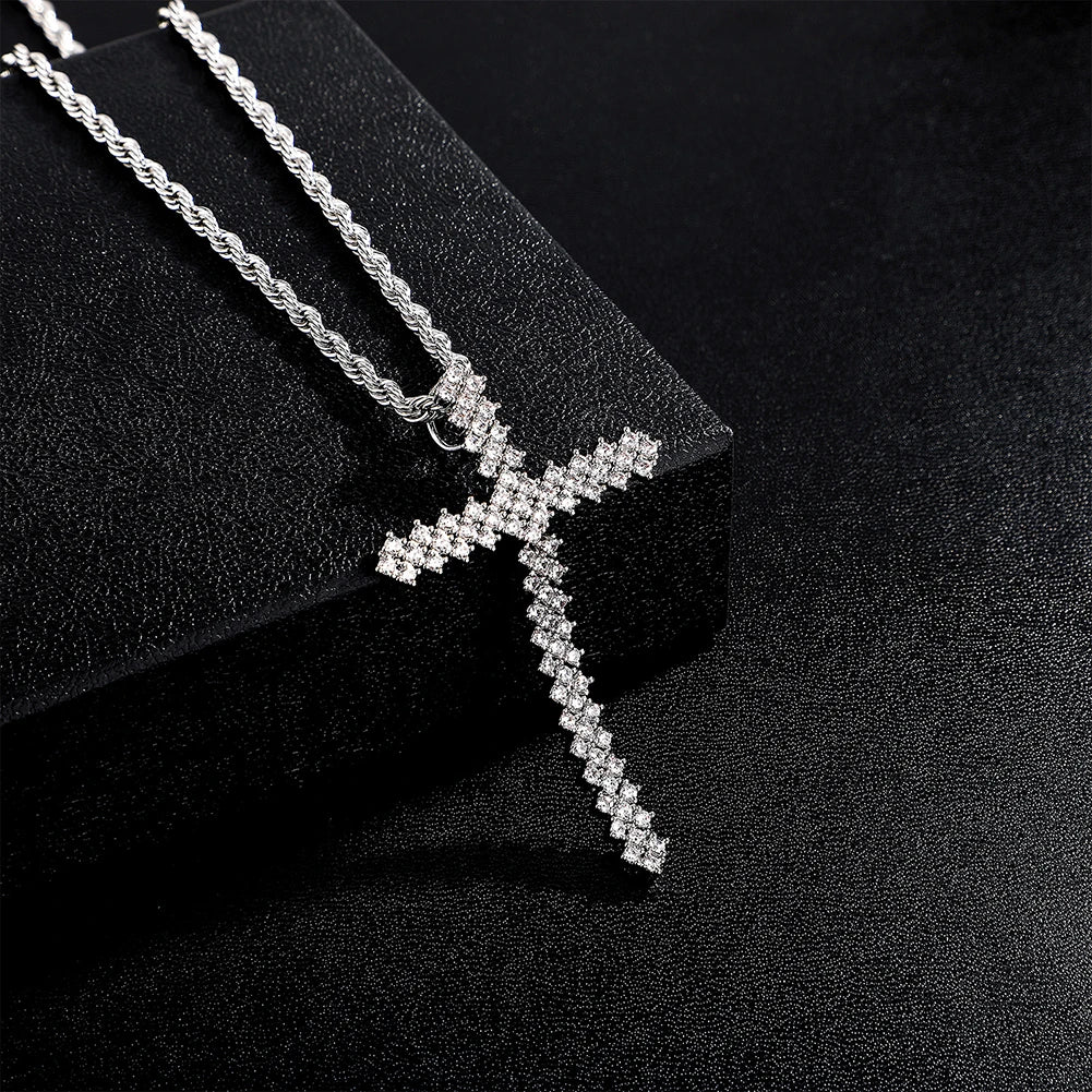 Boundless Strength Cross Pendant