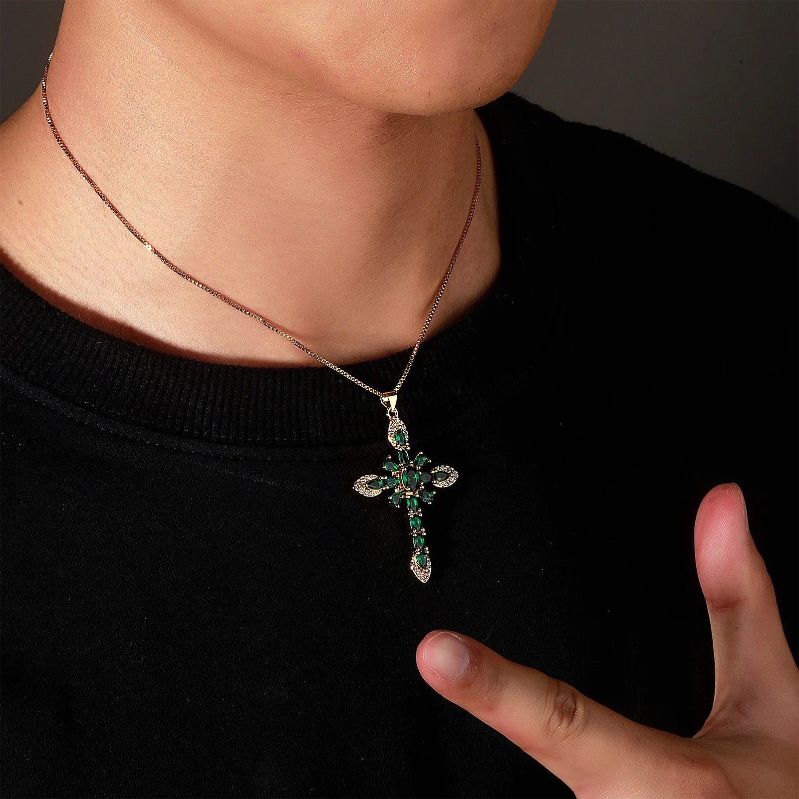 Eternal Strength Cross Pendant